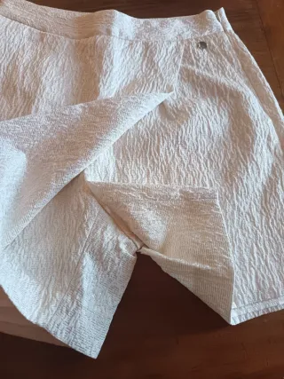 Pedro del Hierro Pantalón Blanco Talla 36