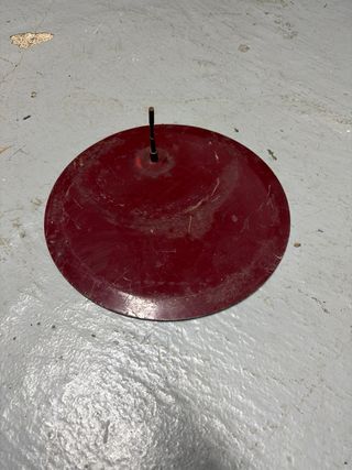 Peana metal para maniquí