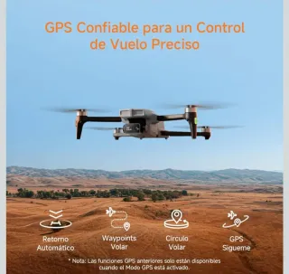 Dron con Cámara y GPS. Precio en Amazon de 160.