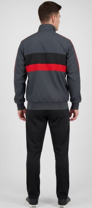 Chándal Adidas Gris y Rojo