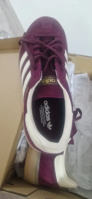 Zapatillas Adidas Handball Spezial Rojo/Beige