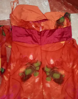 Vestido Multicolor con Pañuelo