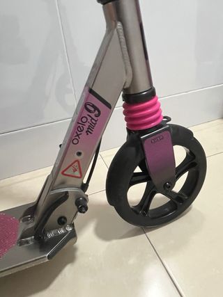 Patinete Decathlon MID9 Rosa