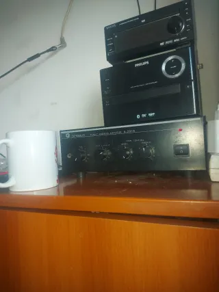 Amplificador Optimus A-2010 Negro