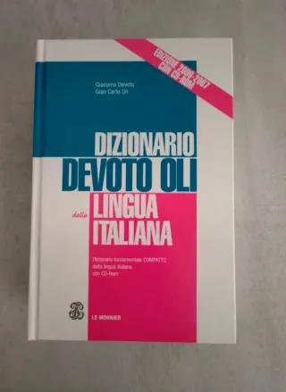 Dizionario della lingua italiana Le Monnier