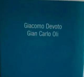 Dizionario della lingua italiana Le Monnier