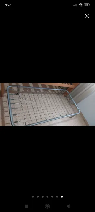 Cama nido 200x90 madera y metal