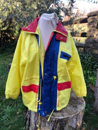 Giacca vintage colorata