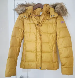 Giubbotto donna Pepe Jeans giallo