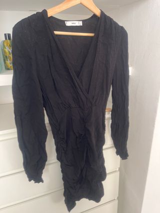 Vestido corto Mango negro