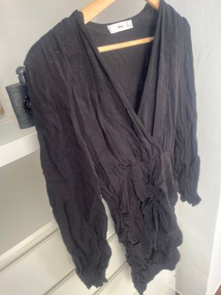 Vestido corto Mango negro