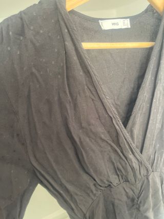 Vestido corto Mango negro