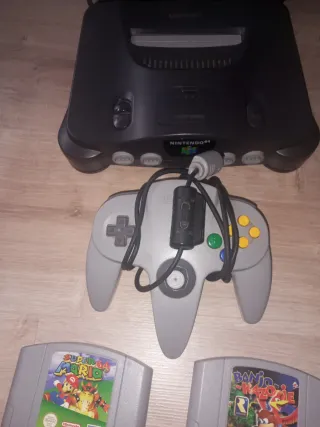 Consola Nintendo 64 + 2 Giochi