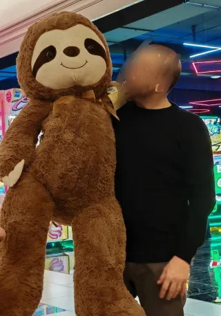 Peluche Bradipo Gigante Made in Italy