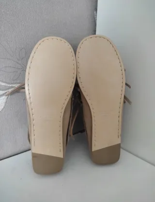 Botines Zara Beige Talla 36