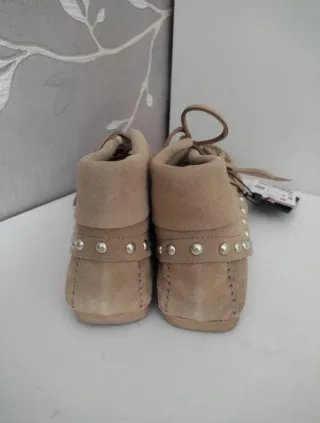 Botines Zara Beige Talla 36