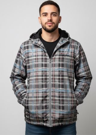 Anorak Quiksilver Talla M Cuadros