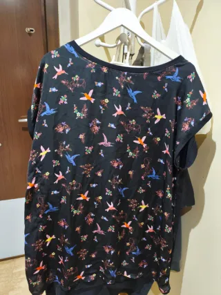 Camiseta estampada mujer