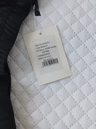 Falda negra talla L de baile para niña