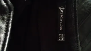 Falda entallada negra Talla 40