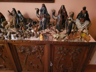 Belén completo figuras y animales