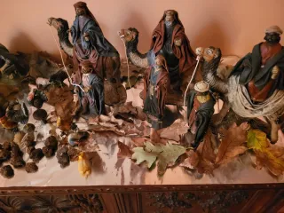 Belén completo figuras y animales