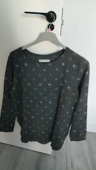 Camiseta Sfera estrellas gris Talla XL