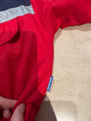 Tuta da sci Decathlon Rosso e Blu