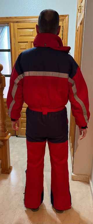 Tuta da sci Decathlon Rosso e Blu