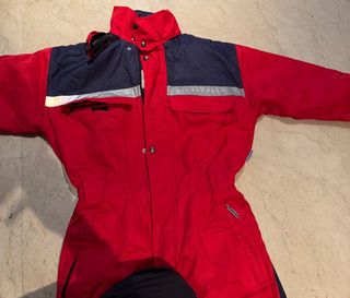 Tuta da sci Decathlon Rosso e Blu