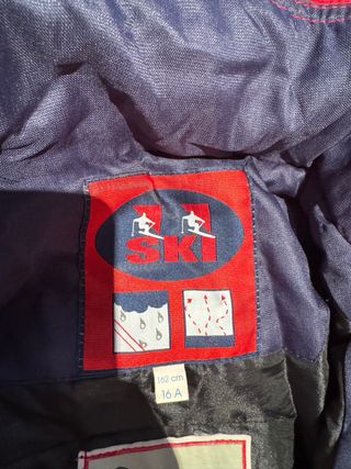 Tuta da sci Decathlon Rosso e Blu