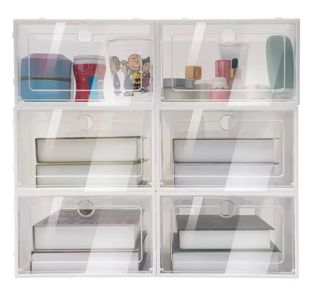 24 Scatole Impilabili per Scarpe