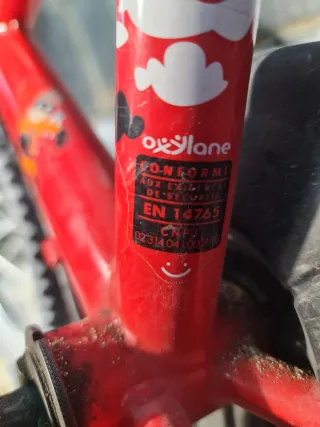 Bicicleta infantil BTWIN 16 Roja