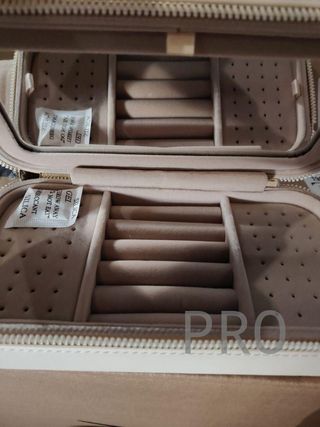 Joyero de viaje con espejo - Songmics