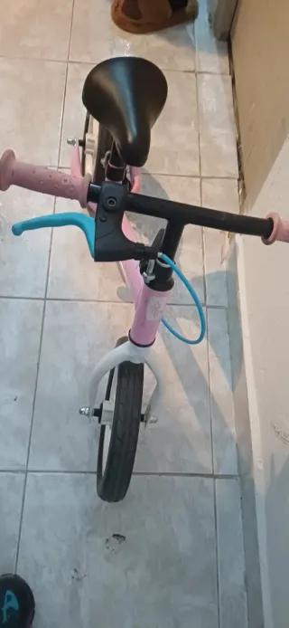 Bicicleta infantil rosa