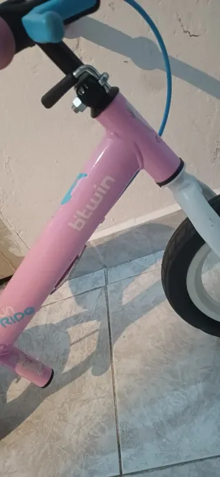 Bicicleta infantil rosa