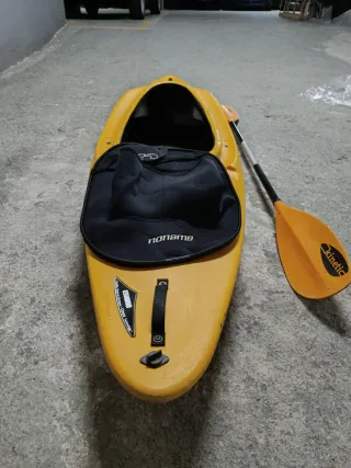Kayak Skimo Quadro + pala y cubrebañeras