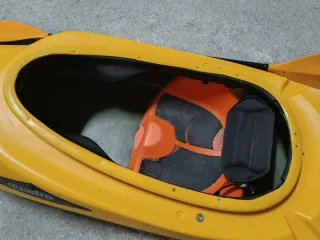 Kayak Skimo Quadro + pala y cubrebañeras
