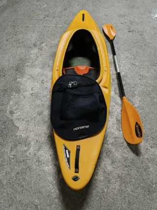 Kayak Skimo Quadro + pala y cubrebañeras