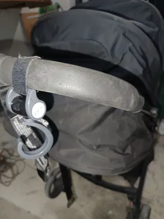 Cochecito de bebé negro