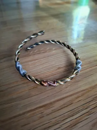 Braccialetto ottone handmade