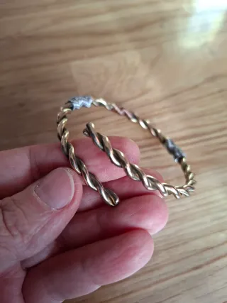 Braccialetto ottone handmade