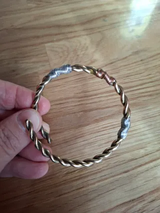 Braccialetto ottone handmade