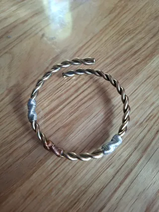 Braccialetto ottone handmade