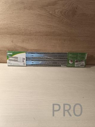 Guía de Cajón Metálica 500x45mm | Extracción Total