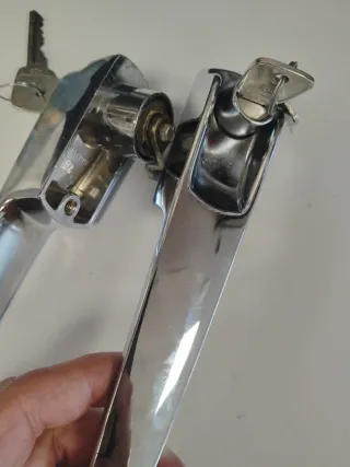 Manillas Cromadas Mercedes W123 W126 W201