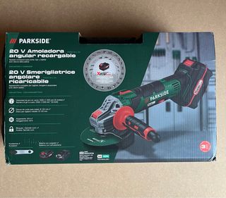 Amoladora Radial a Batería Parkside