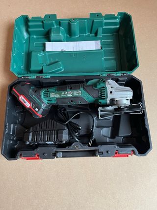 Amoladora Radial a Batería Parkside