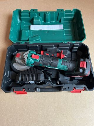 Amoladora Radial a Batería Parkside