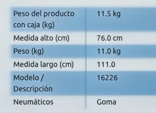 Bicicleta infantil Blue Ice